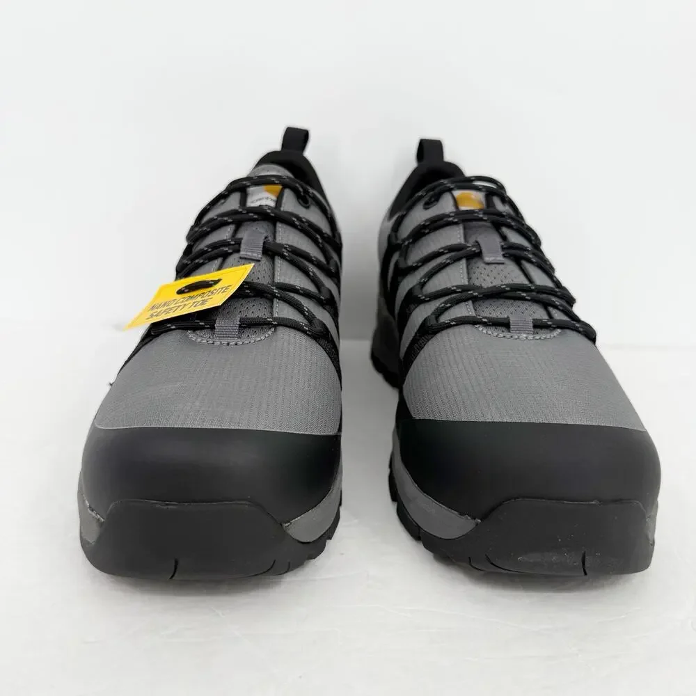 Carhartt Mens Gilmore Ripstop Work Sneakers US 14 M Grey Black SR Nano Toe NIB